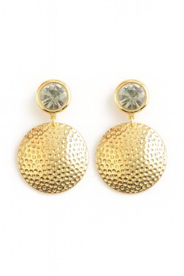 Hammered Glow Earrings