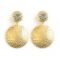 Hammered Glow Earrings