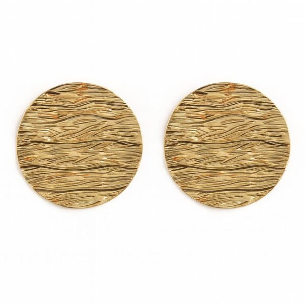 Golden Wave Earrings