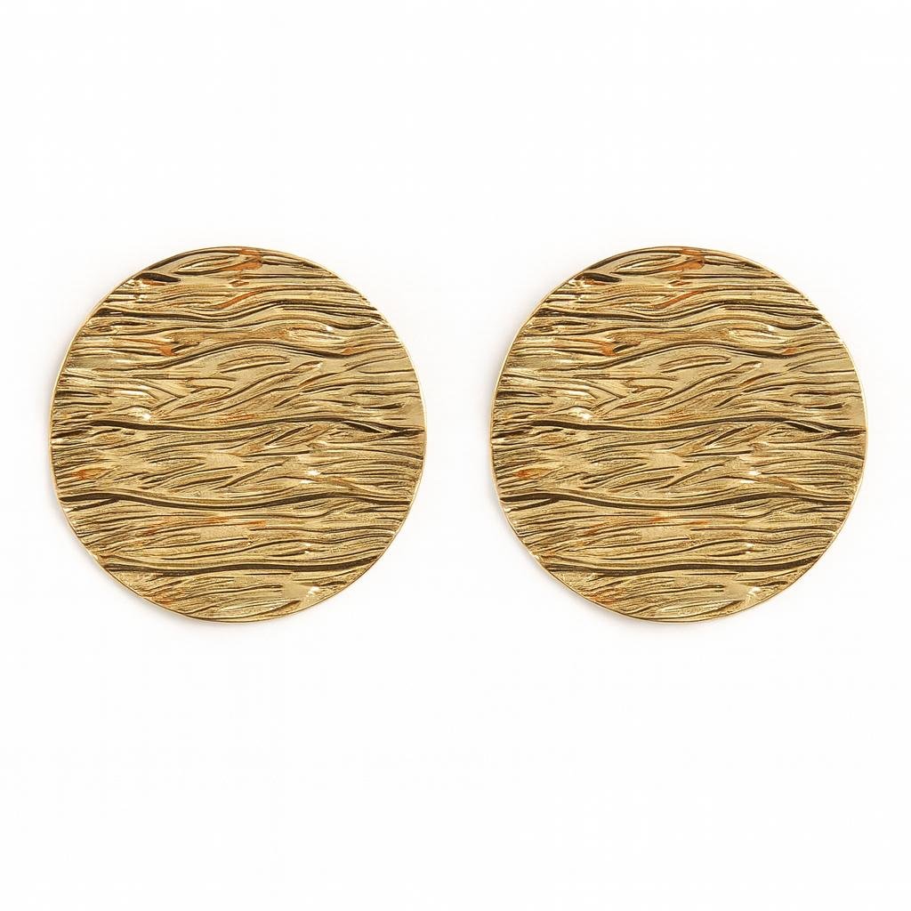 Golden Wave Earrings