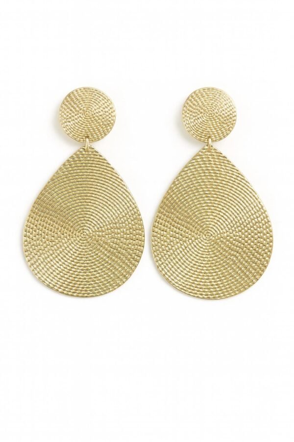 Circle Drop Earrings