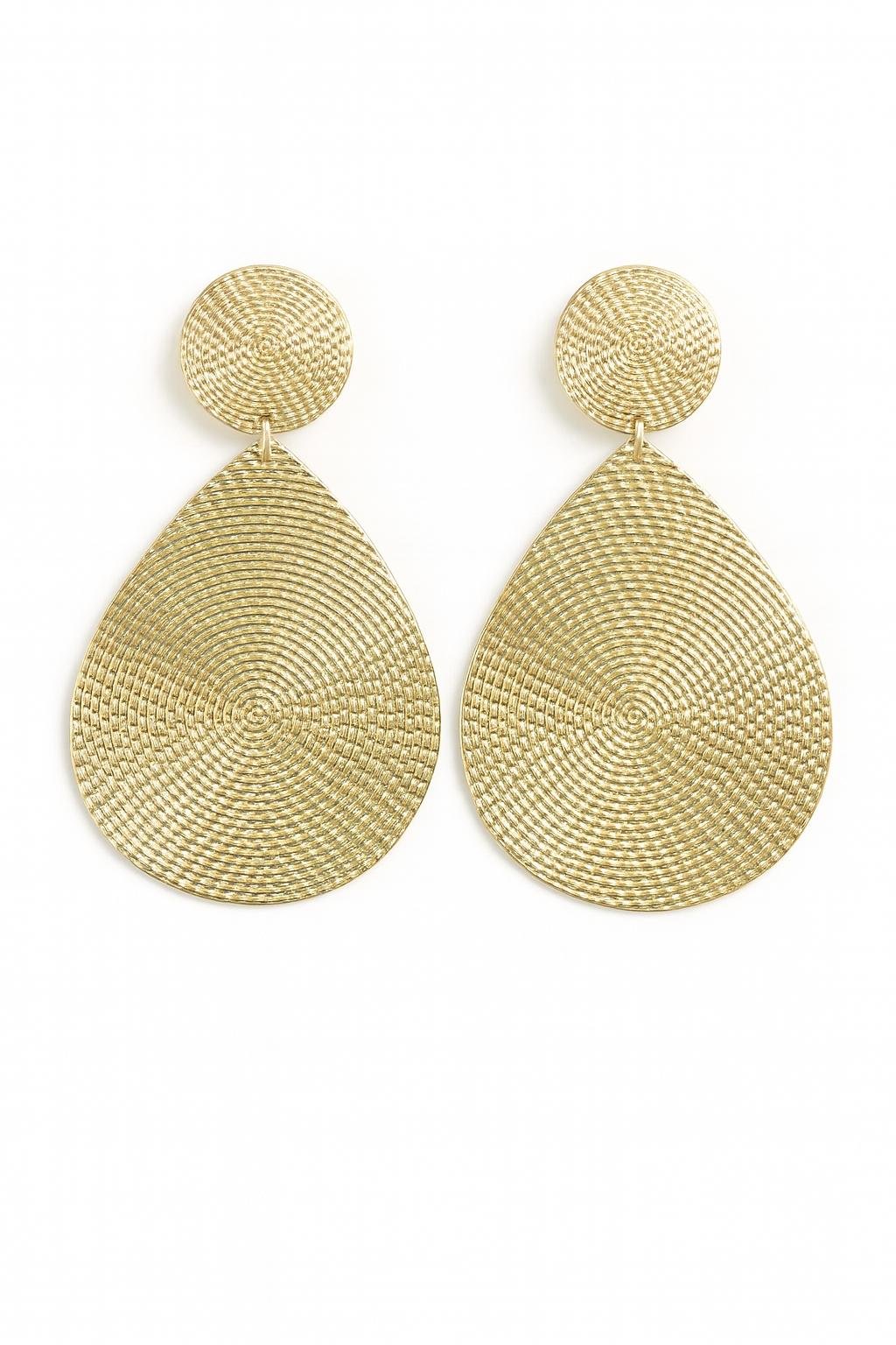 Circle Drop Earrings