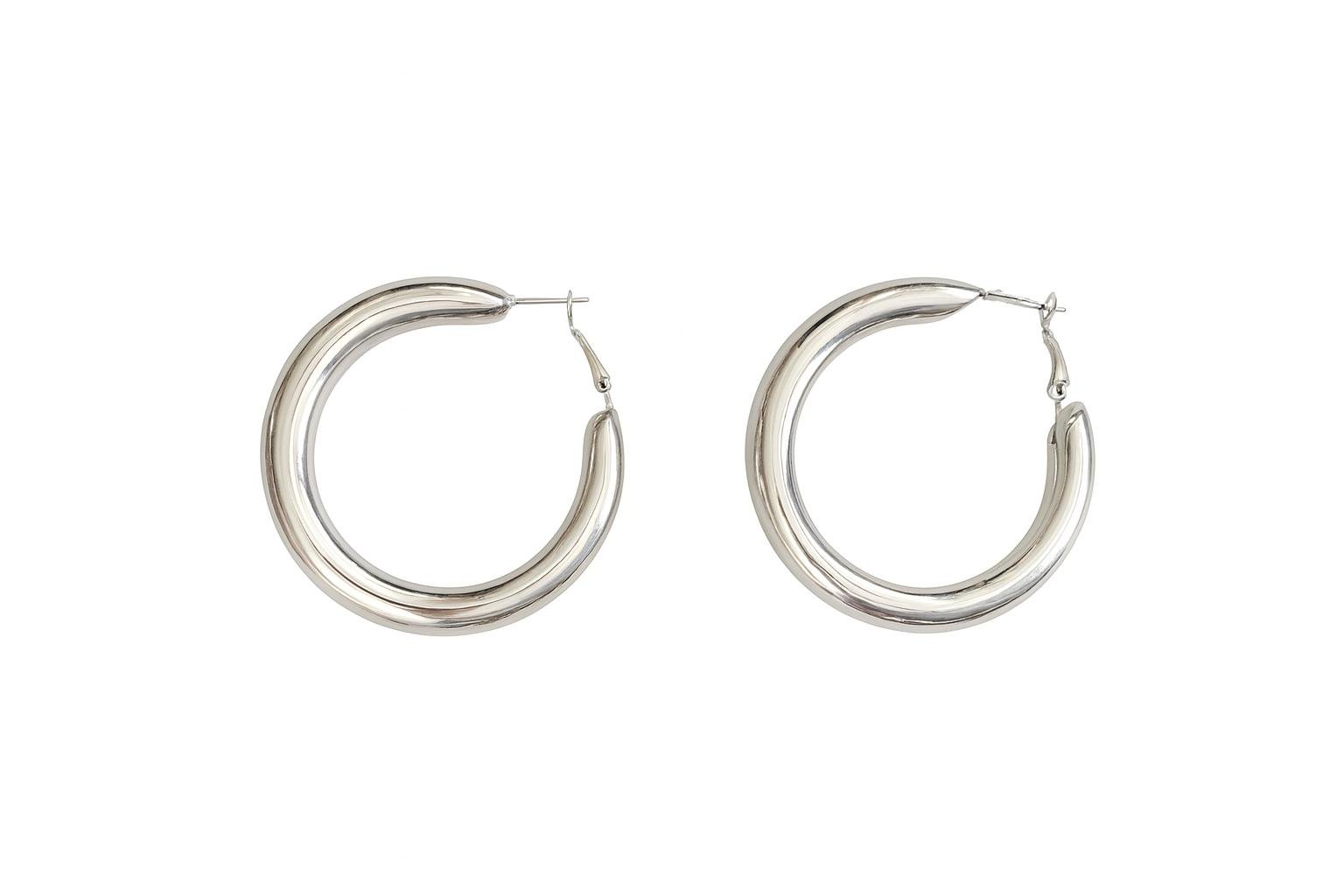 Modern Halo Earrings