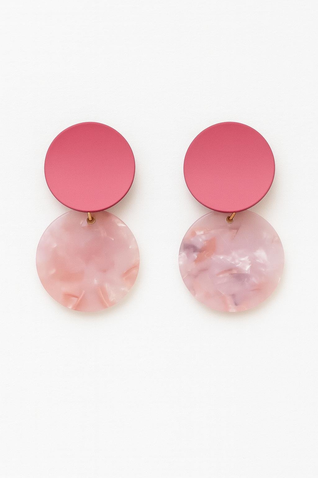 Feminine Circles Earrings