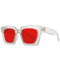 Red Lens Sunglasses