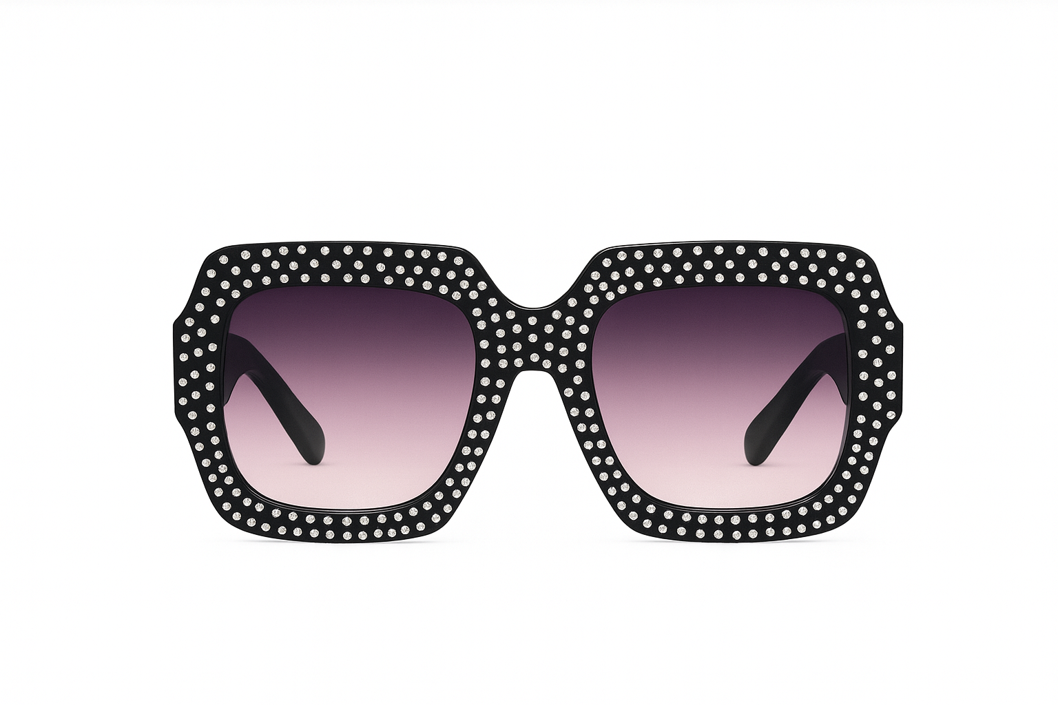Studded Square Sunglasses