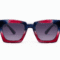 Blue & Red Square Sunglasses