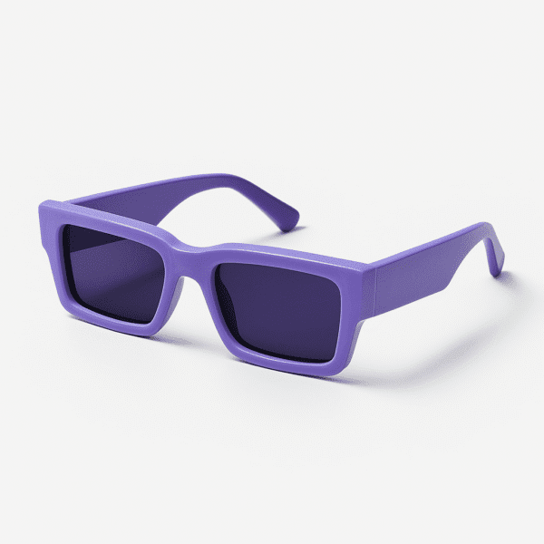 Matte Violet Vibes sunglasses - Image 2