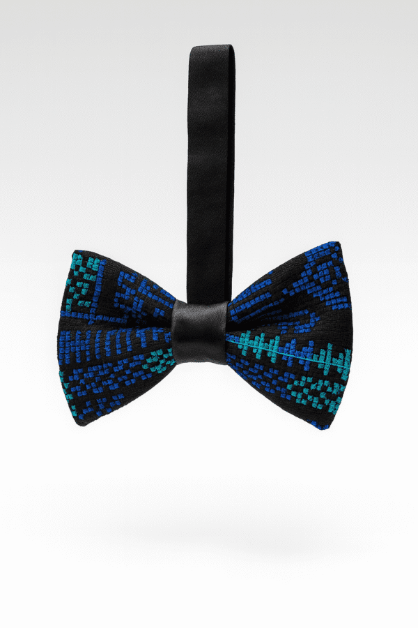 Palestinian Embroidered Bow Tie