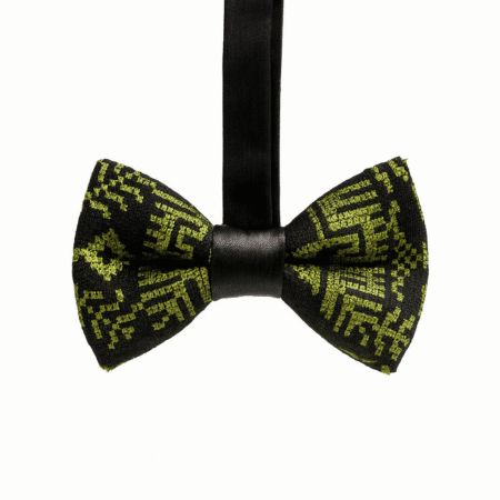 Palestinian Embroidered Bow Tie