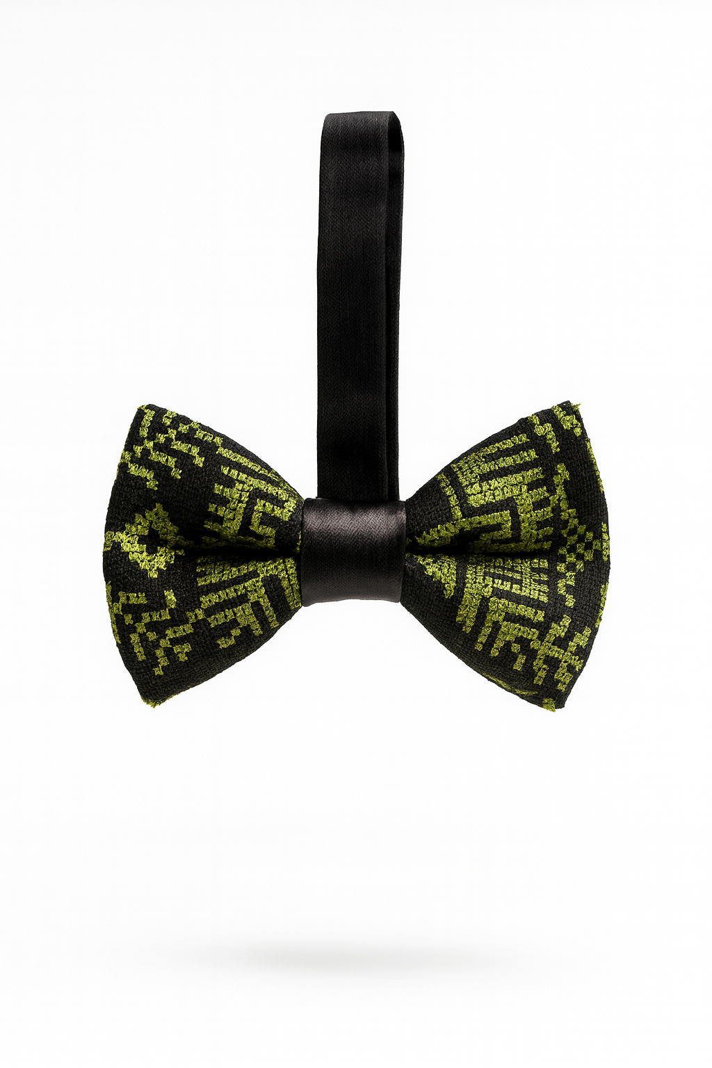 Palestinian Embroidered Bow Tie