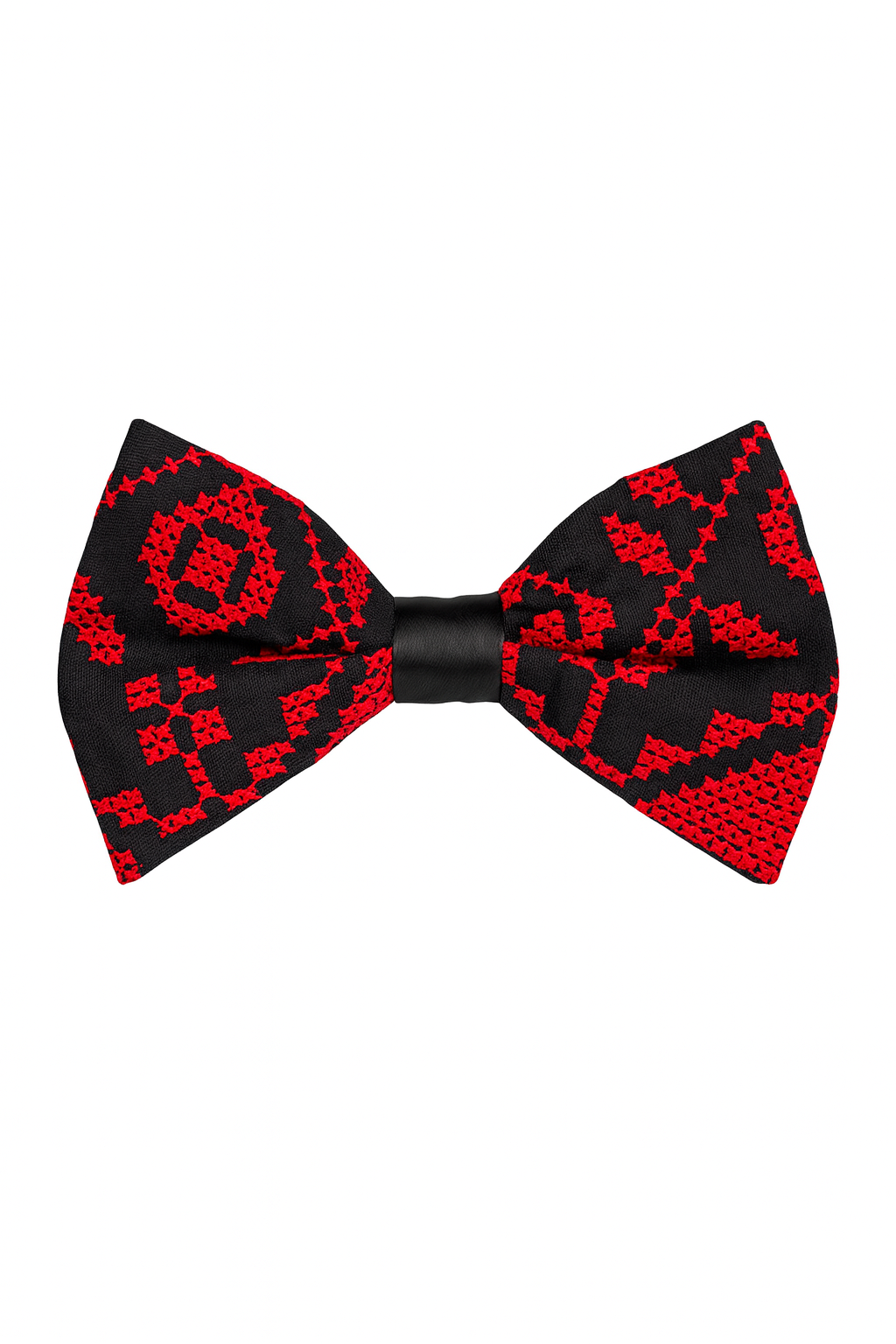Palestinian Embroidered Bow Tie