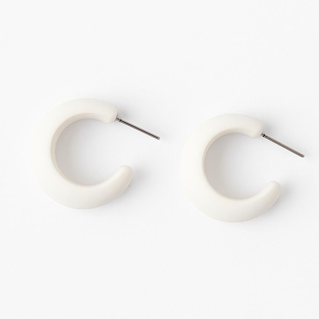 Modern Halo Earrings