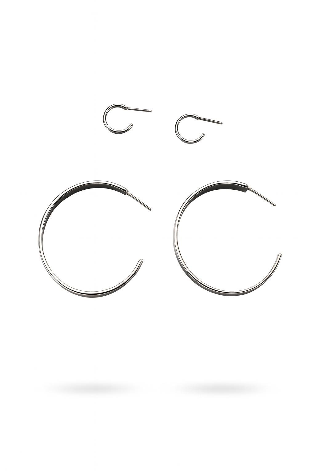 Modern Hoop Set Earrings