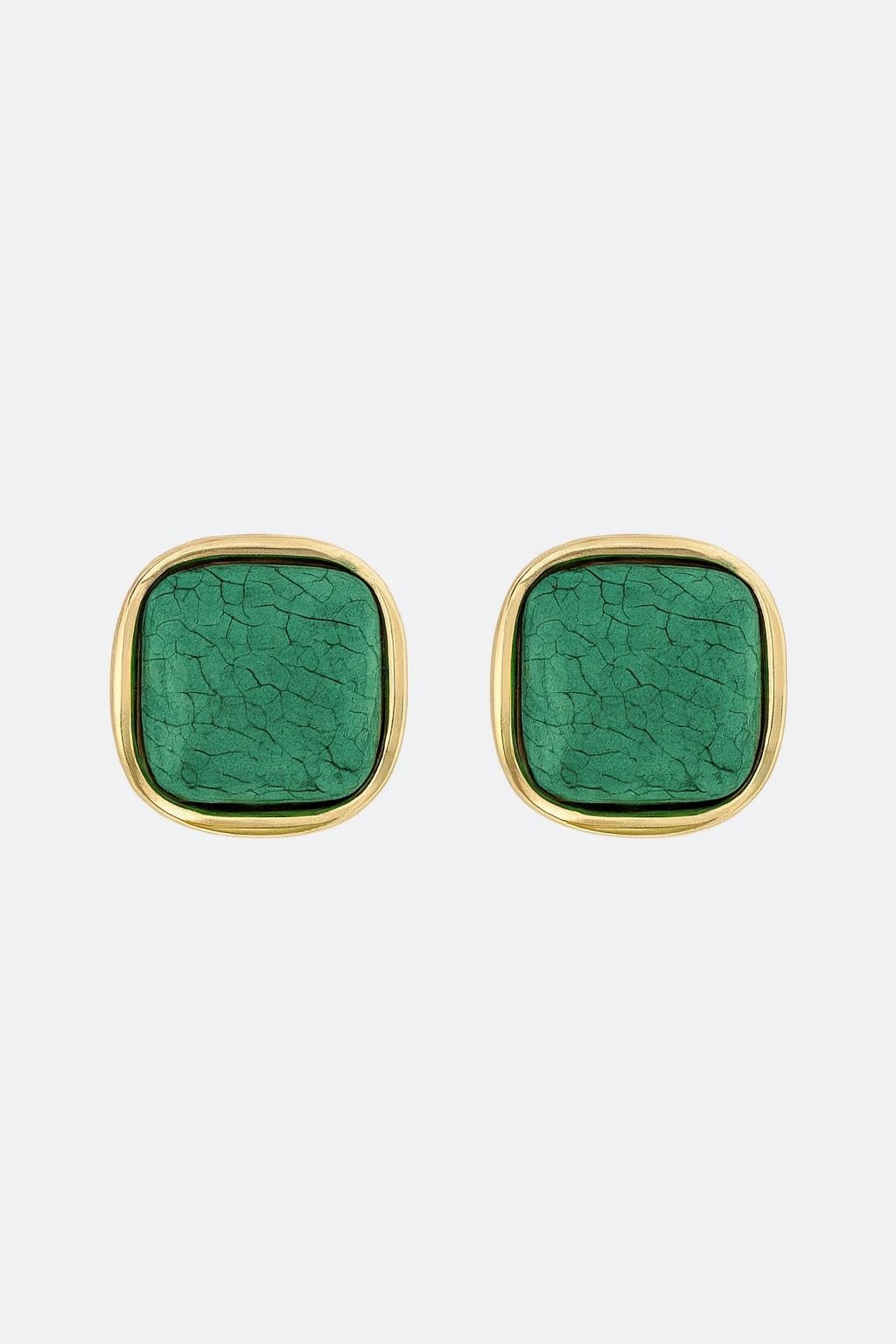 Emerald Touch Earrings