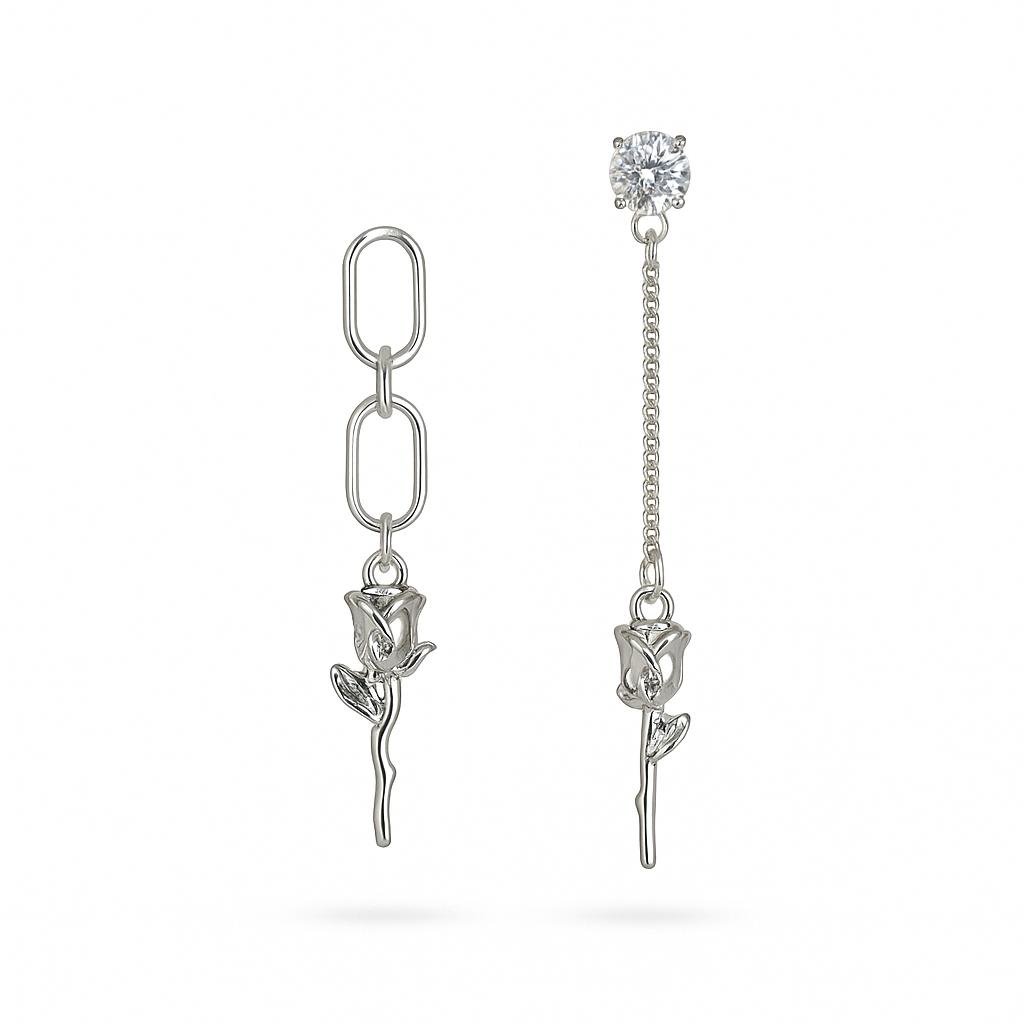 Asymmetrical Love Earrings