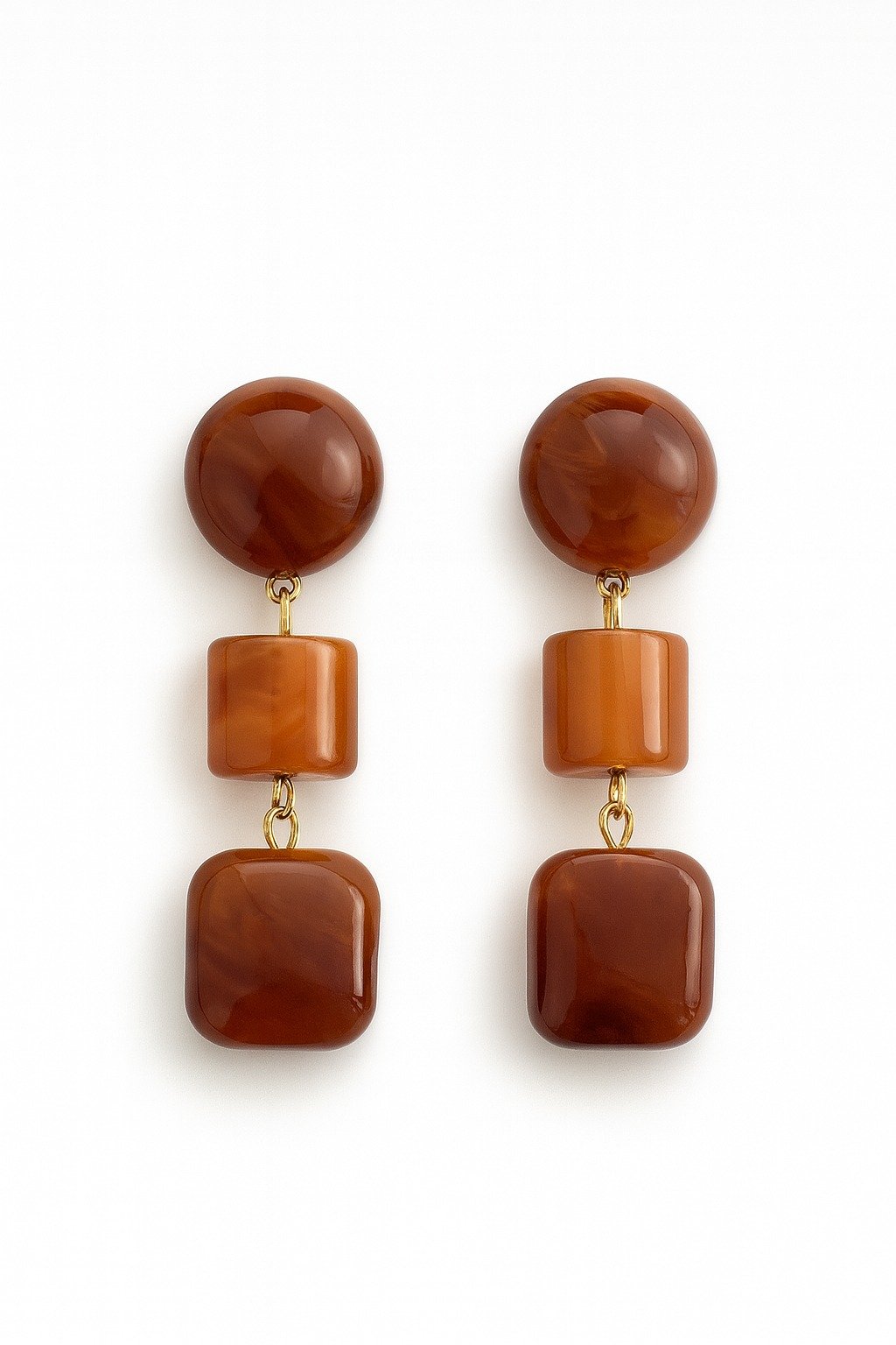 Modern Minimal Earrings - Image 2