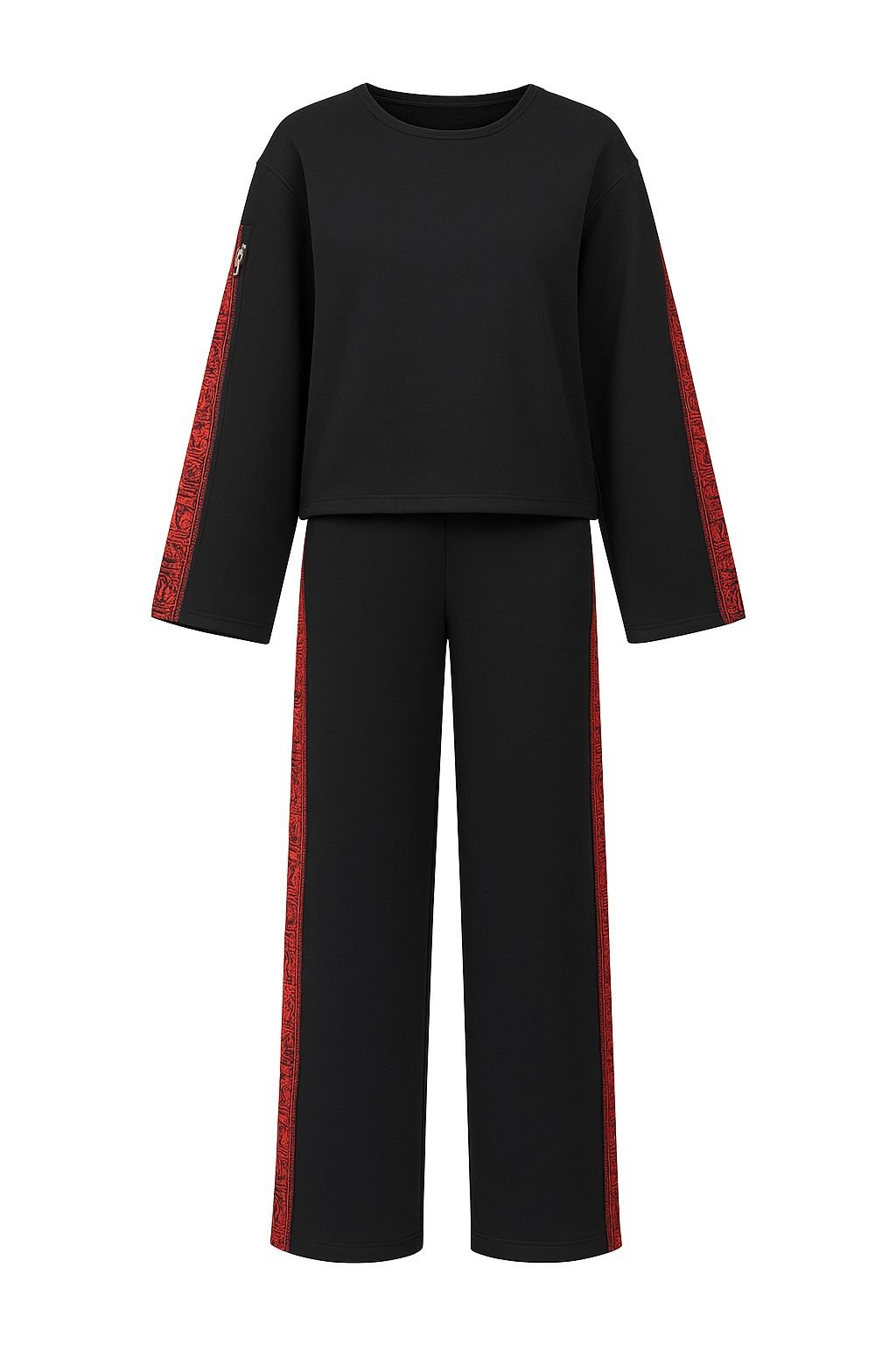 Black Embroidered Training Set