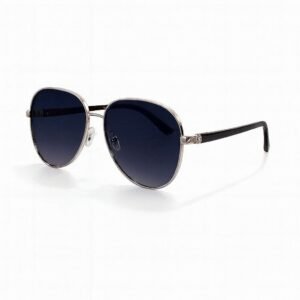 Silver Aviator Sunglasses