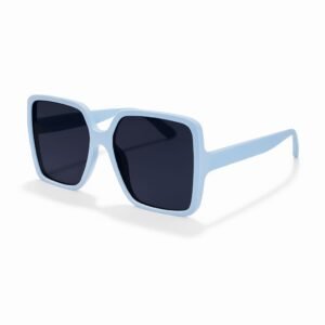 Sky Blue Square Sunglasses