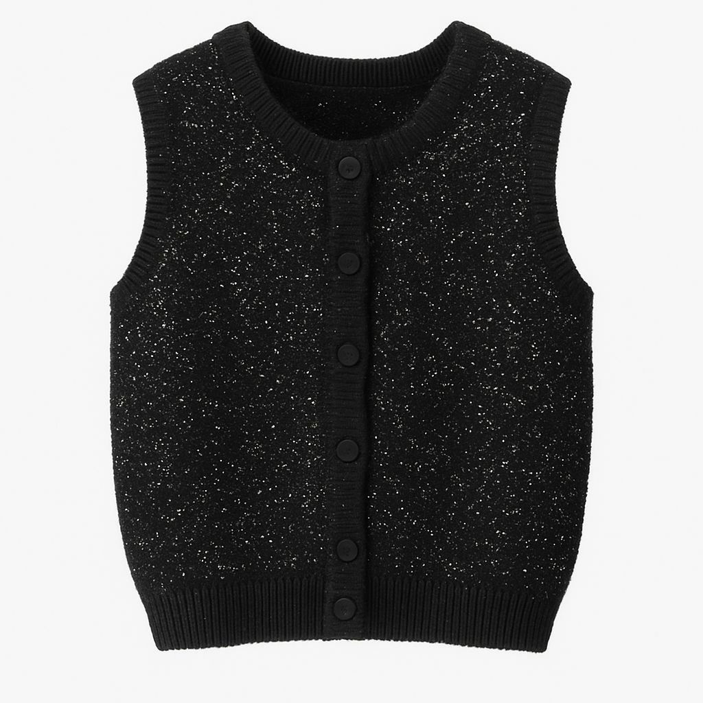 Sparkle Knit Vest