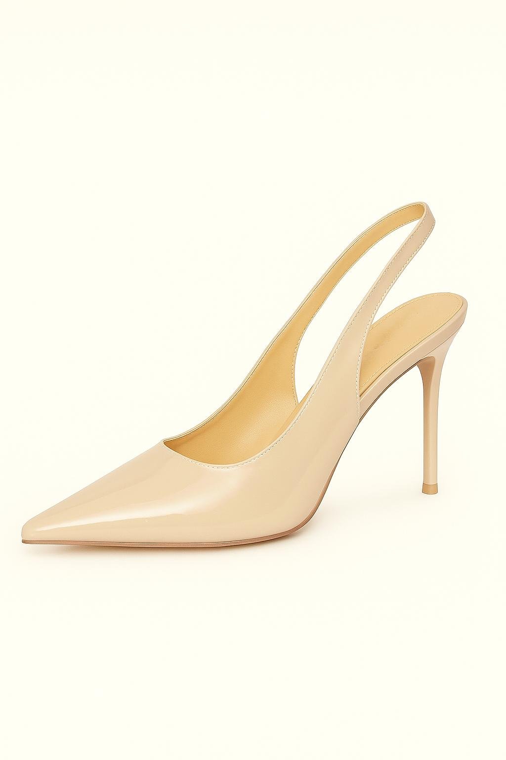Classic Slingback Pointed Heels
