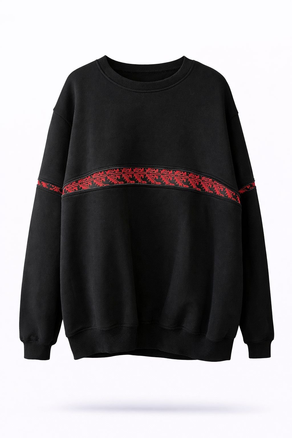 Heritage Stripe Crewneck Sweatshirt
