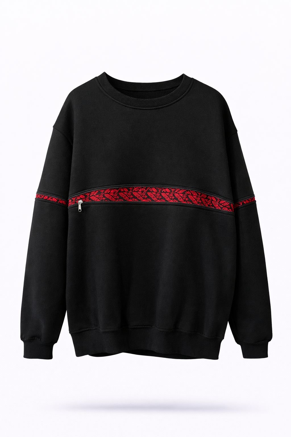 Heritage Stripe Crewneck Sweatshirt