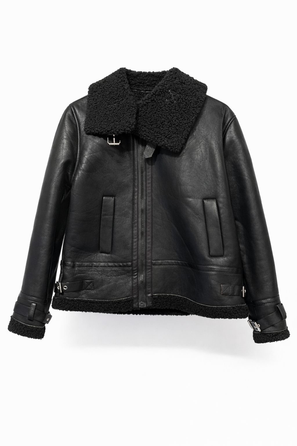 Shearling Aviator Jacket - Image 2
