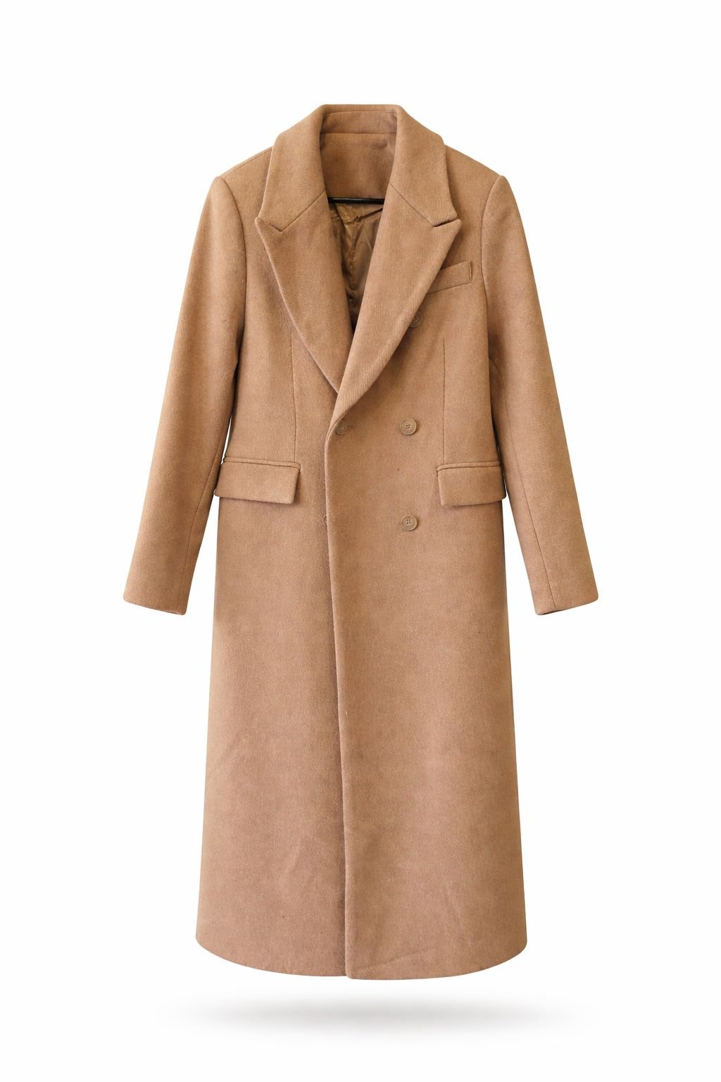 Timeless Camel Tailored Coat