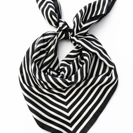 Classic Chevron Silk Scarf
