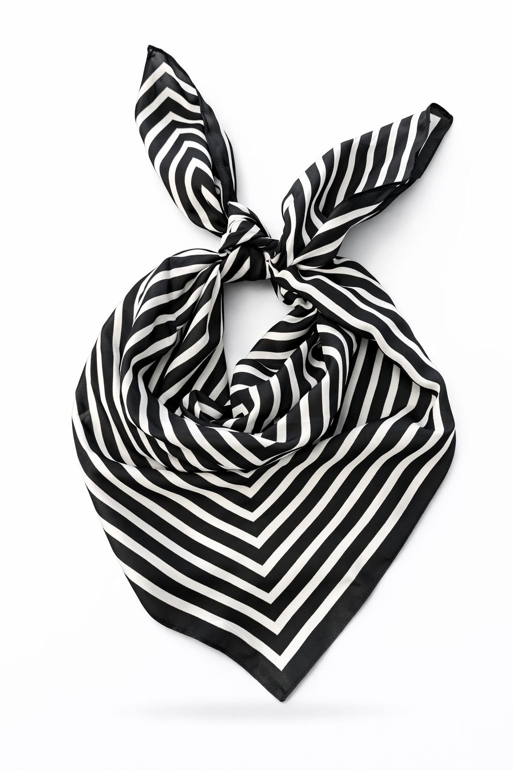 Classic Chevron Silk Scarf