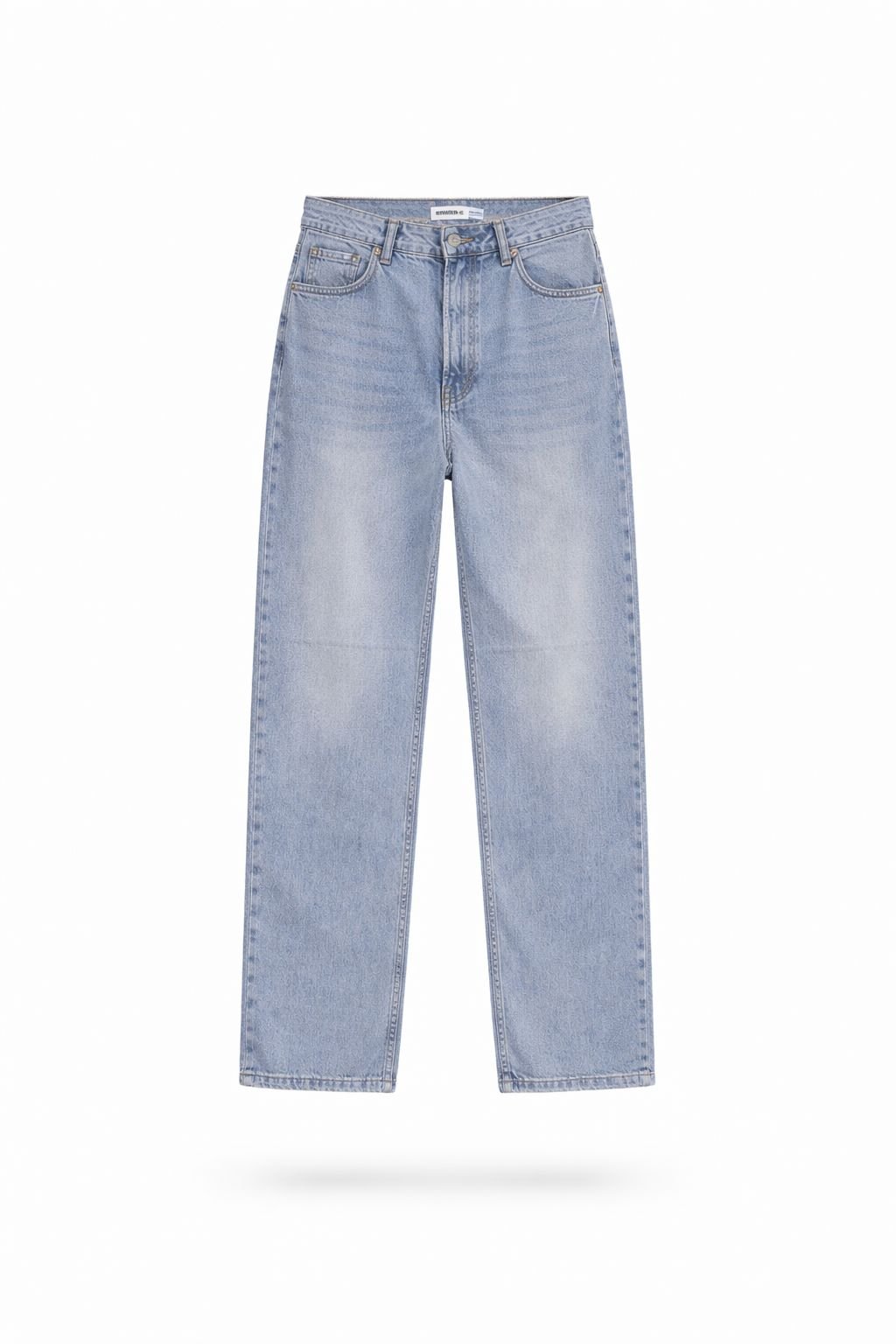 Classic Straight Light-Wash Jeans