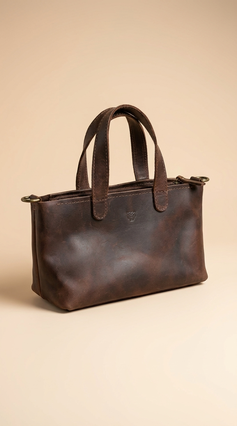 Heritage Leather Mini Tote