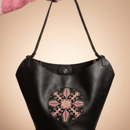 Heritage Embroidered Shoulder Bag