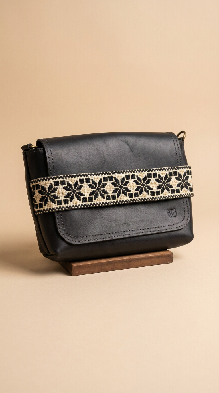 Noir Heritage Crossbody