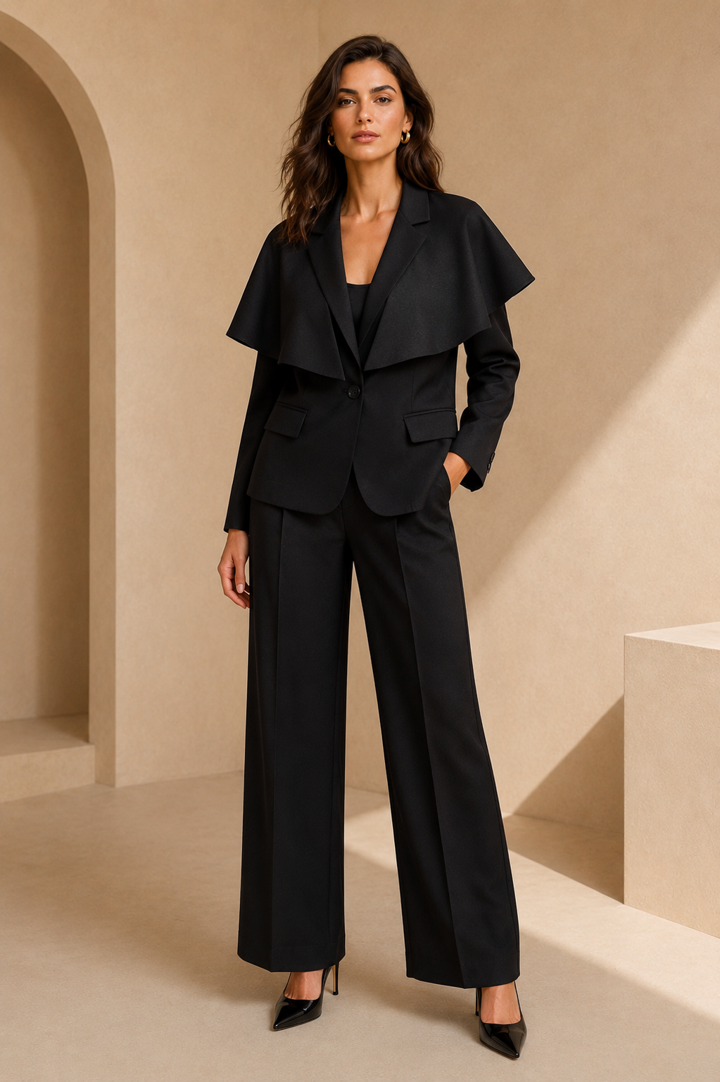 Midnight Elegance Suit Set