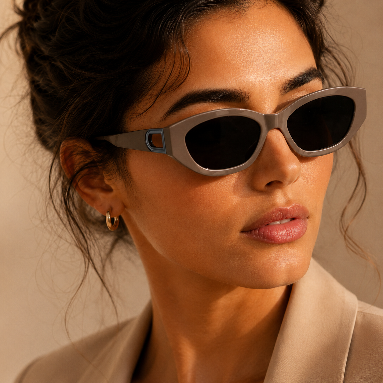 Stone Edge Oval Sunglasses