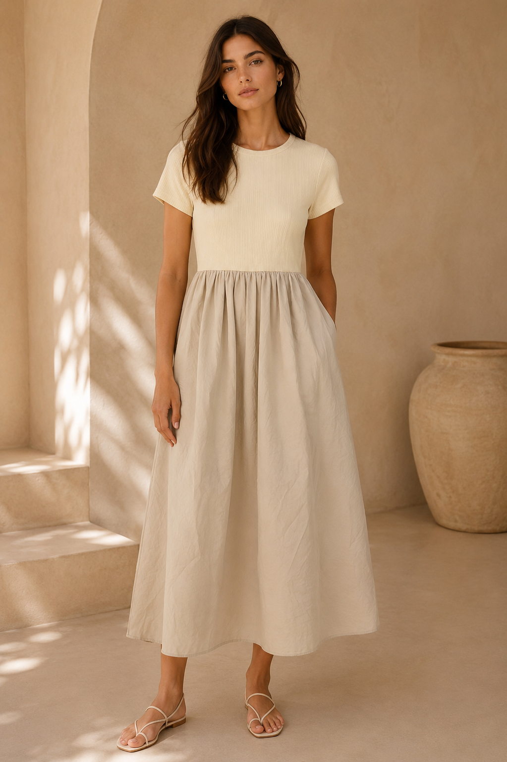 Ivory Muse Maxi Dress