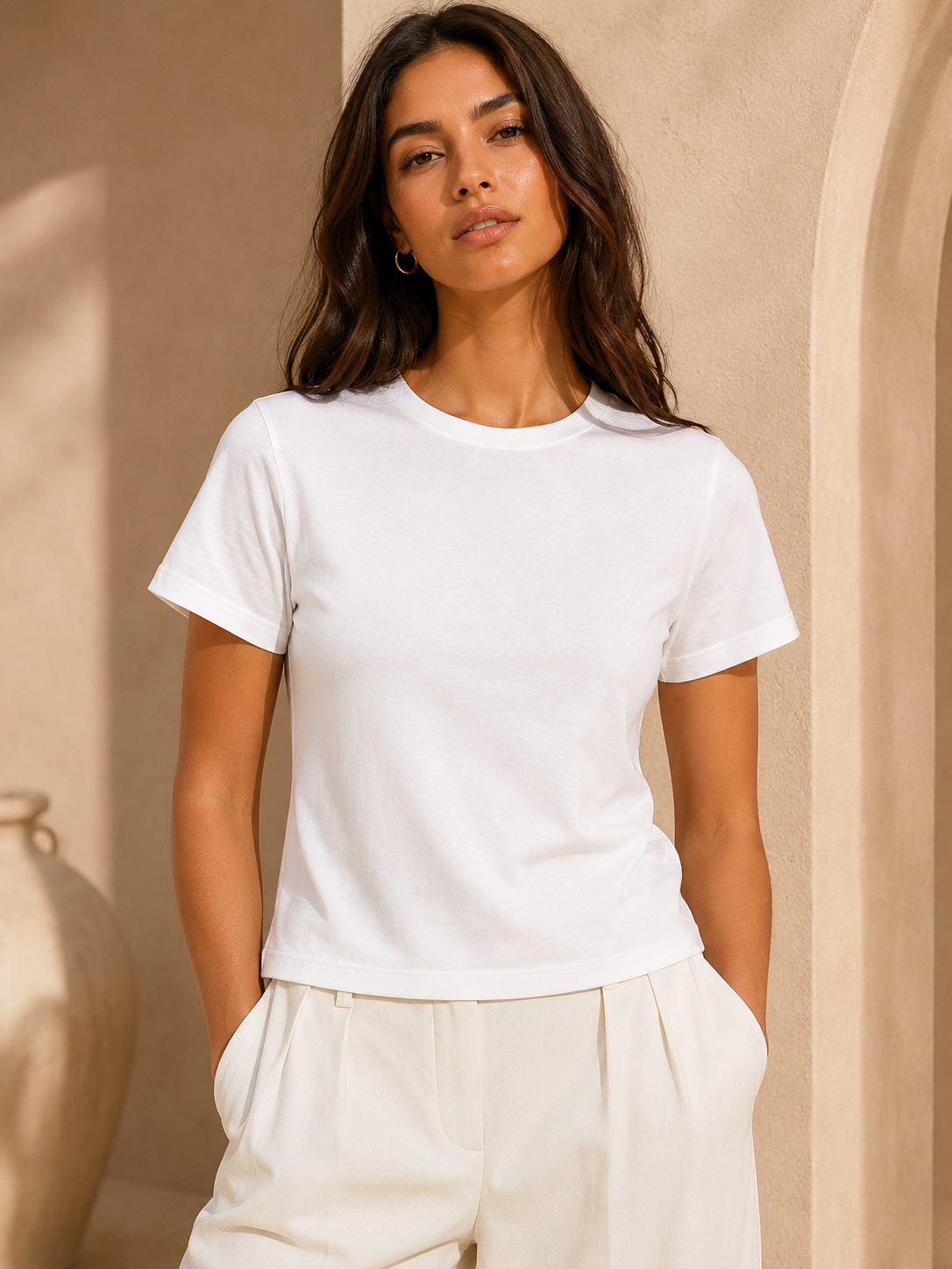 Essential White Everyday Tee