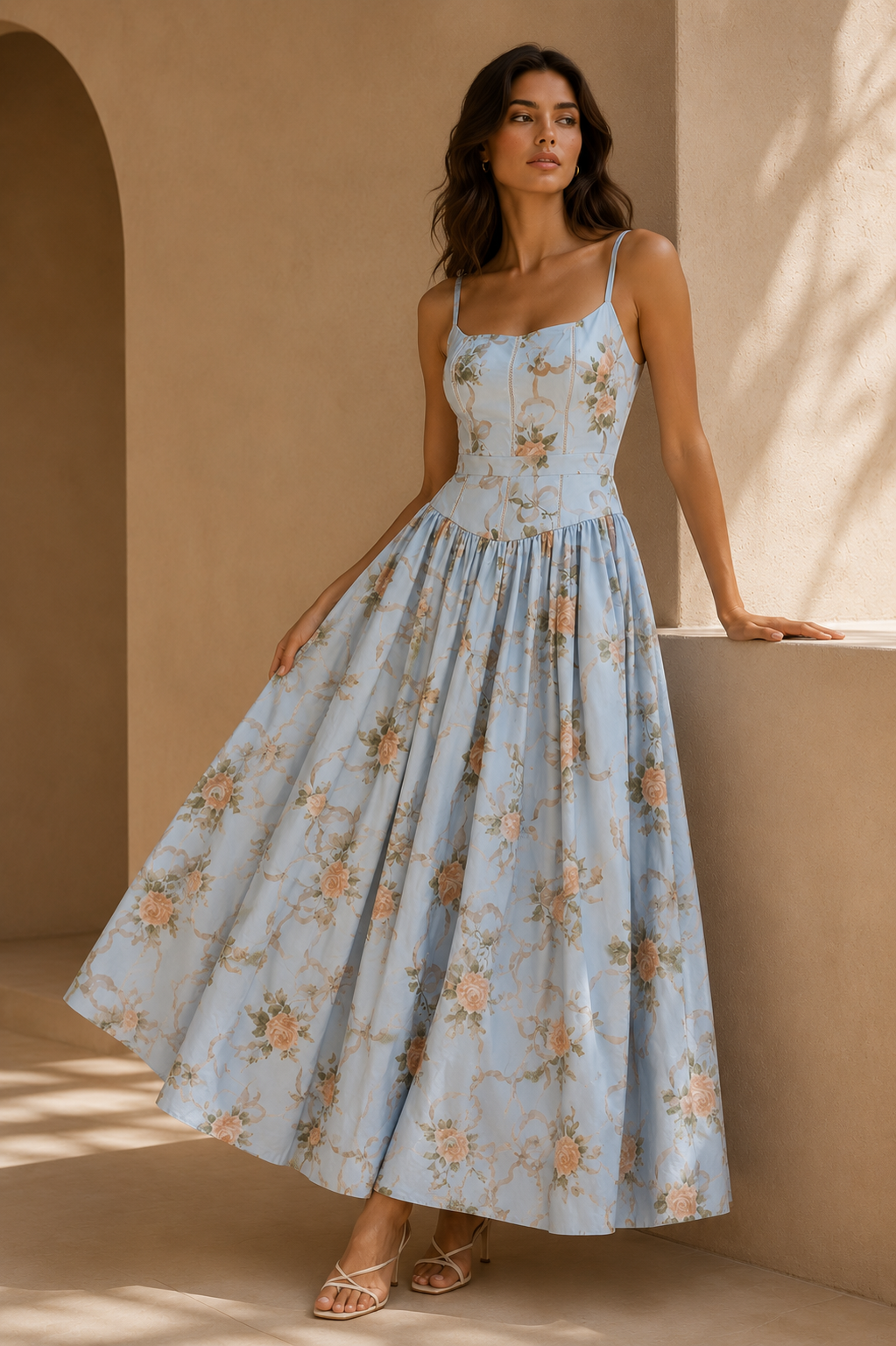 Bluebell Garden Midi Dress