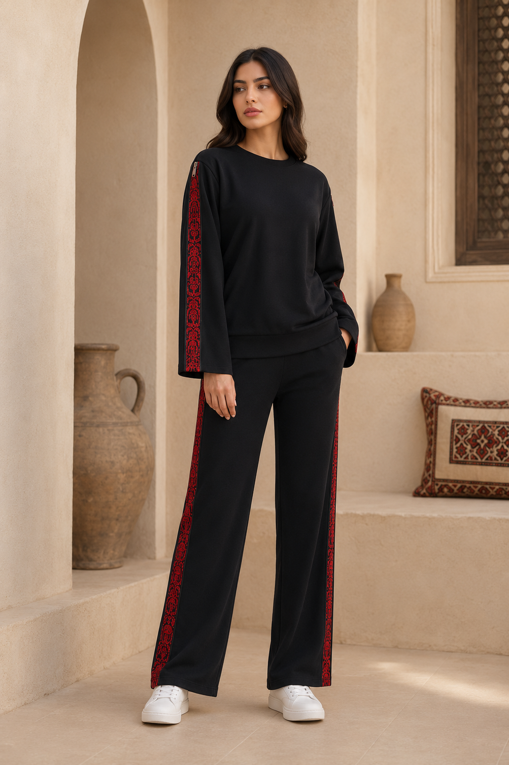 Heritage Tatreez Lounge Set