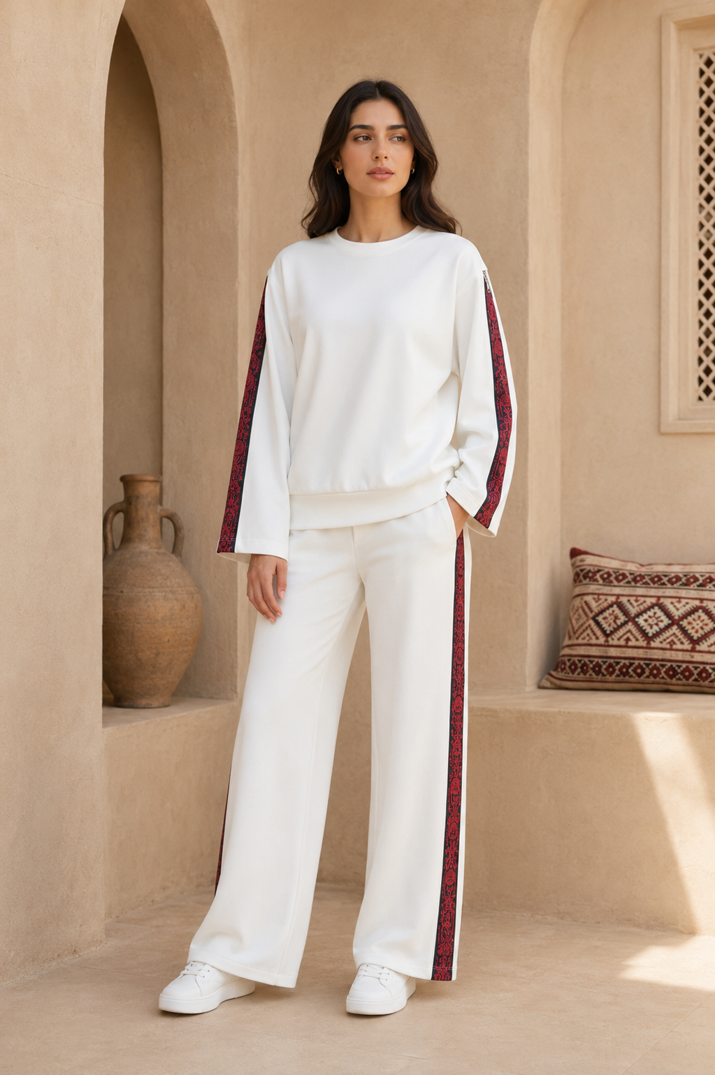 Heritage Tatreez Lounge Set - Image 2