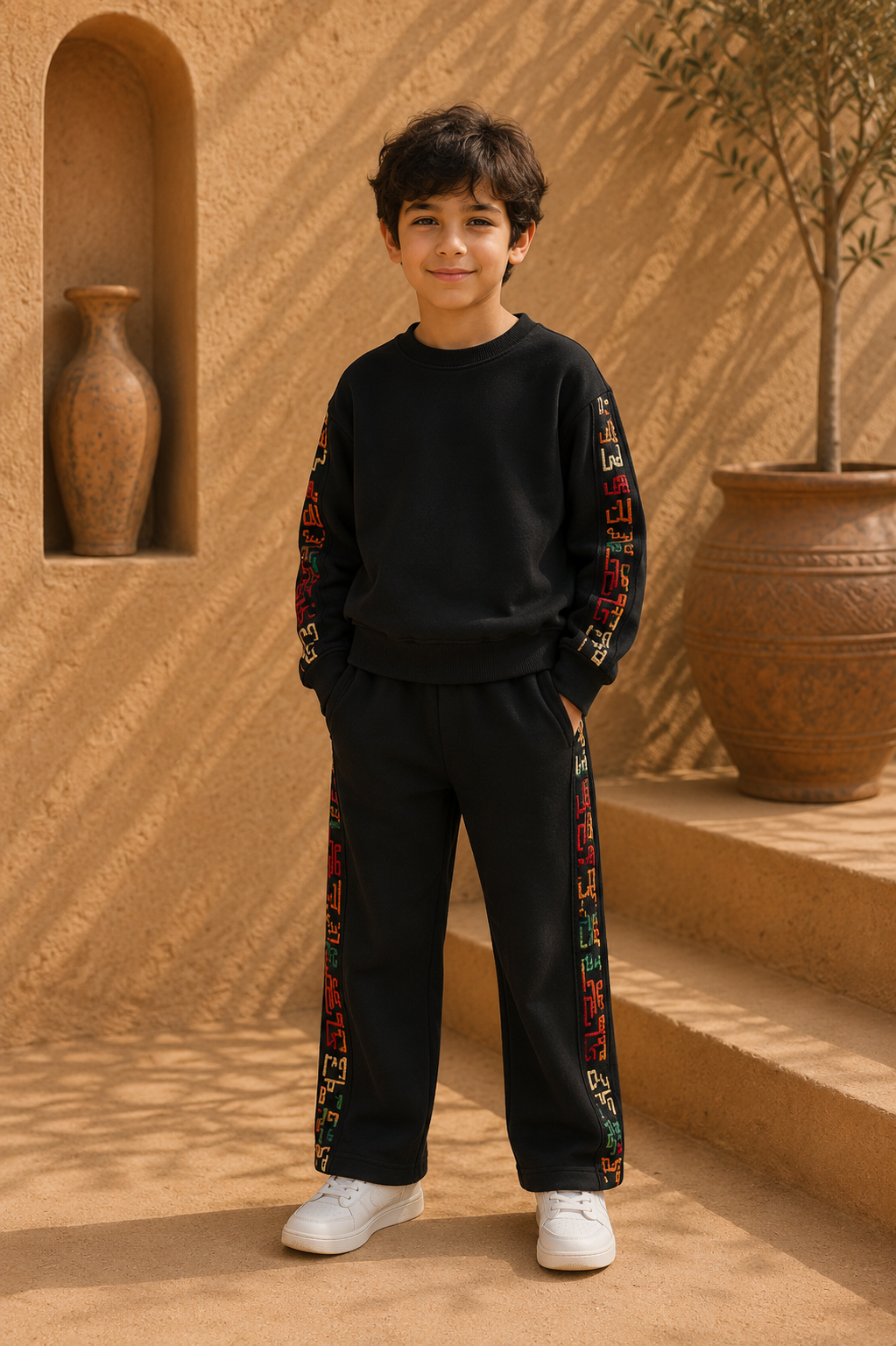 Little Heritage Tracksuit – Mosaic Edition