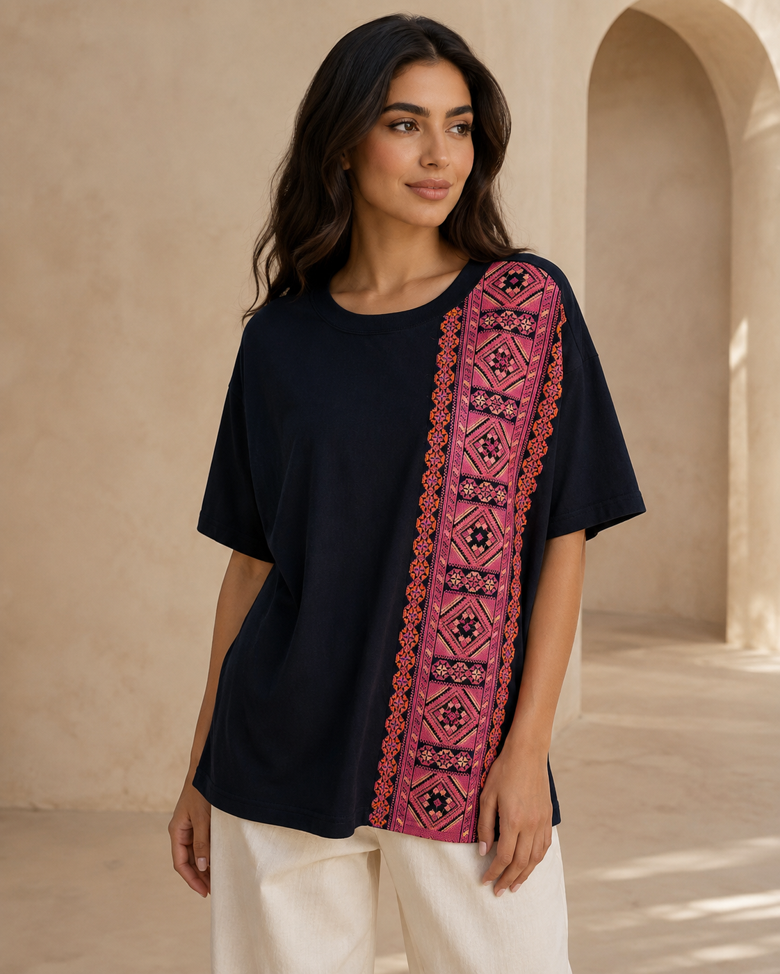 Edmonds Tatreez Oversized T-Shirt