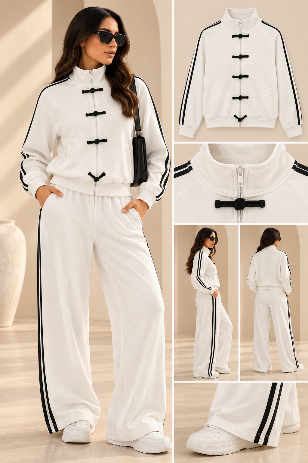 Oriental Stripe Tracksuit - Image 4
