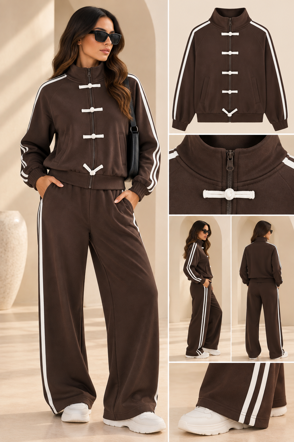 Oriental Stripe Tracksuit - Image 2