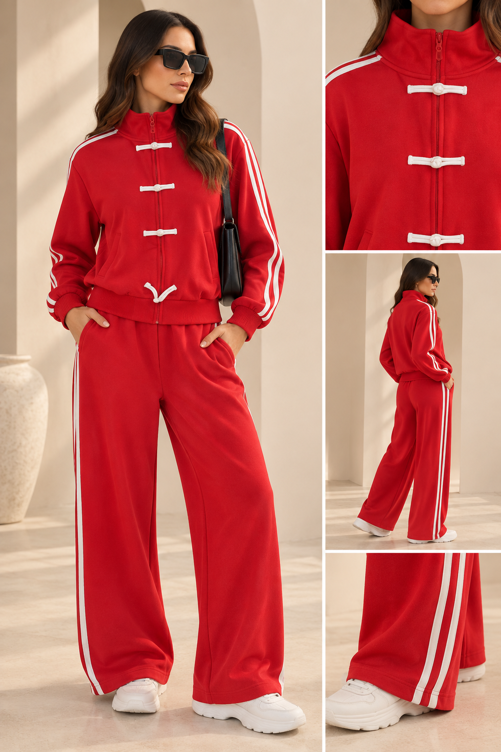 Oriental Stripe Tracksuit - Image 3