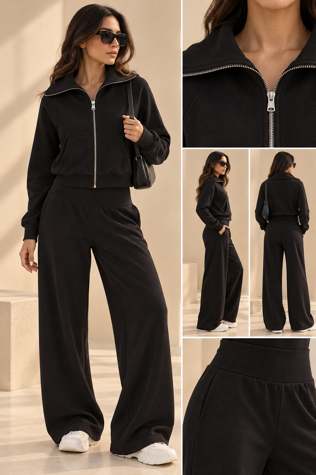Luxe Zip Lounge Set