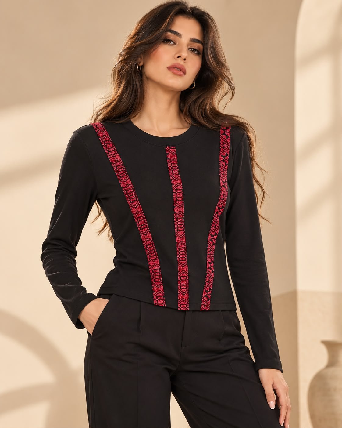 Nablus Tatreez Top